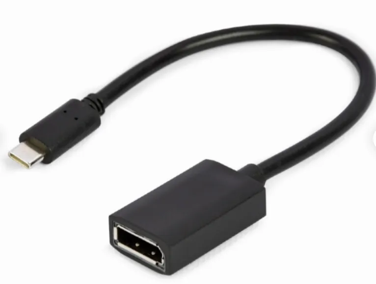 GEMBIRD USB Type-C na DisplayPort adaptér kabel 4K, 15 cm, černý