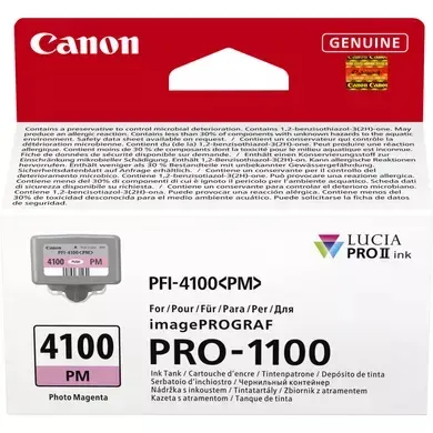 Canon cartridge INK PFI-4100 PM Photo Magenta Ink Tank