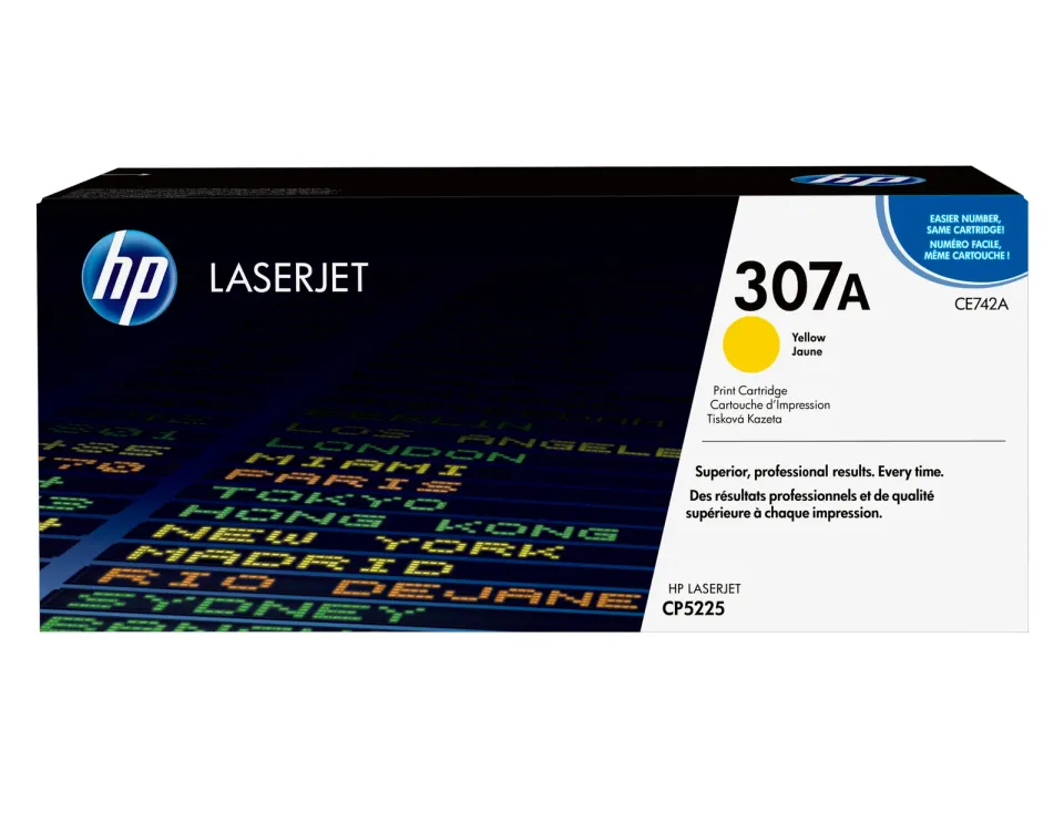 HP CE742A žlutý toner yellow 7300 stran (CLJ CP5225)