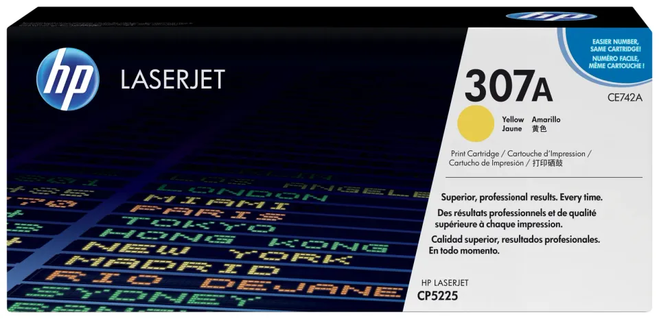 HP CE742A žlutý toner yellow 7300 stran (CLJ CP5225)
