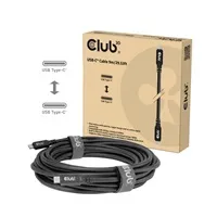 Club3D Kabel USB-C, 60W, 9m, 8k60Hz, 20Gbps, černá