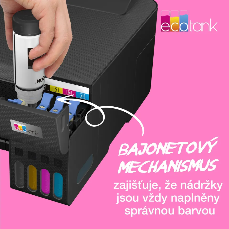 EPSON container T00S2 103 EcoTank Cyan ink bottle