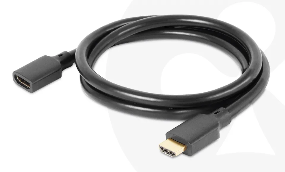 Club3D prodlužovací Ultra rychlý HDMI kabel, 4K120Hz, 8K60Hz, 48Gbps, M/F, 1m, 30 AWG