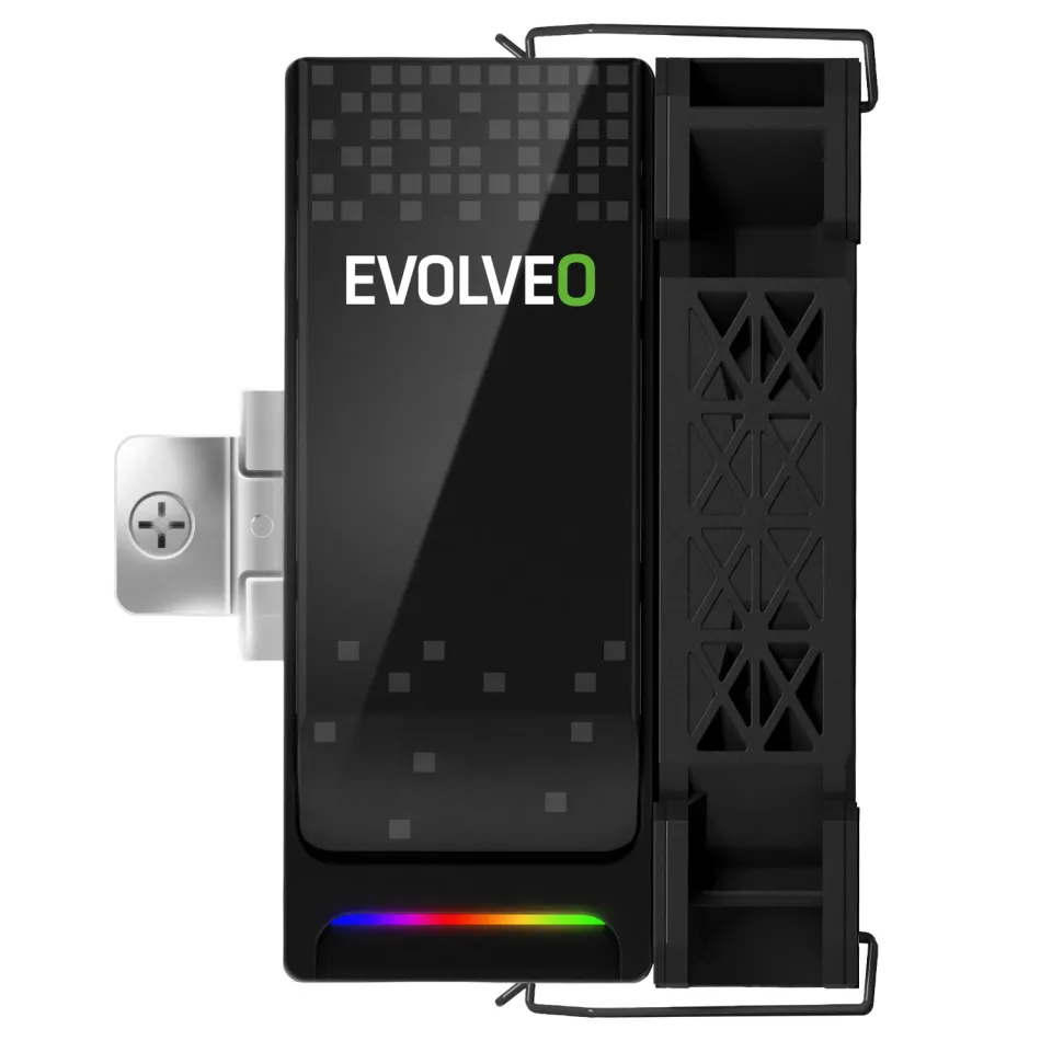 EVOLVEO QuietCool5, CPU chladič, 6x heatpipe, černý