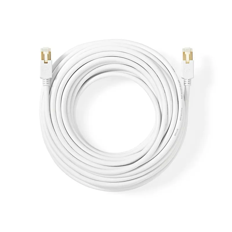 Nedis CCBW85210WT100 - Síťový Kabel Cat 6 F/UTP | RJ45 (8P8C) Zástrčka – RJ45 (8