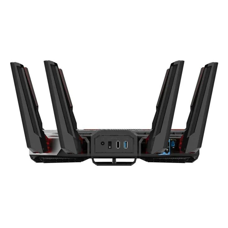 ASUS ROG Rapture GT-BN98, 4-pásmový WiFi 8 Router, AiMesh, 2x WAN/LAN, 5x LAN, 2x USB