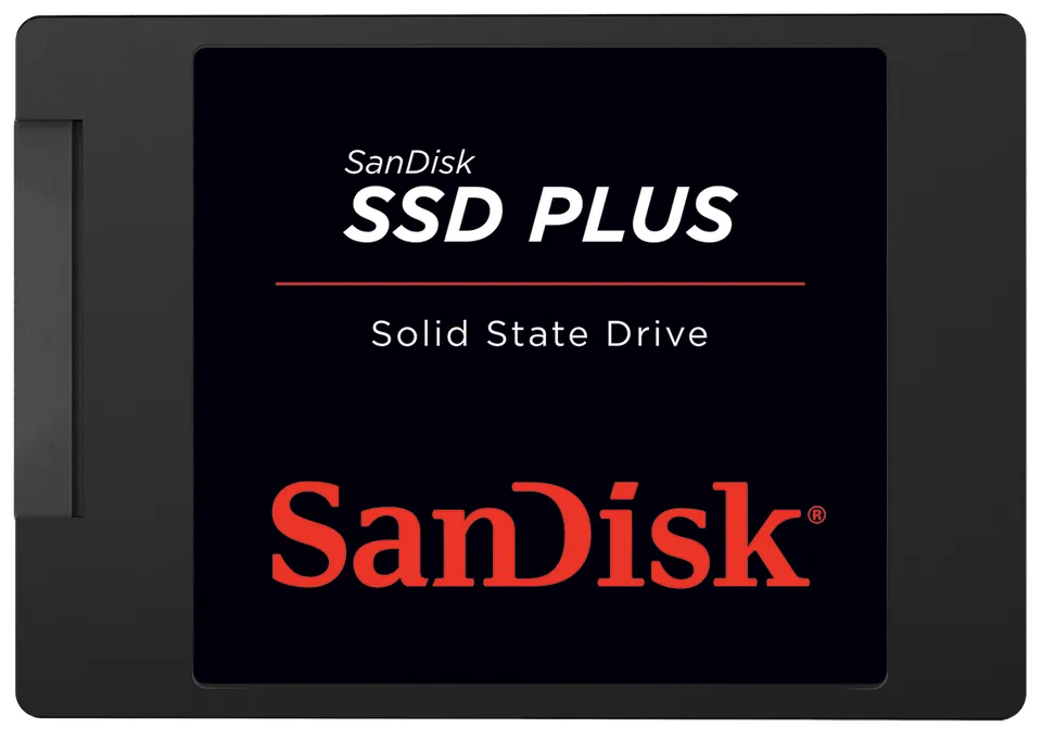 SANDISK SSD Plus 2TB, SATA SSD disk 2,5", 3D NAND, R:545MB/s, W:515MB/s