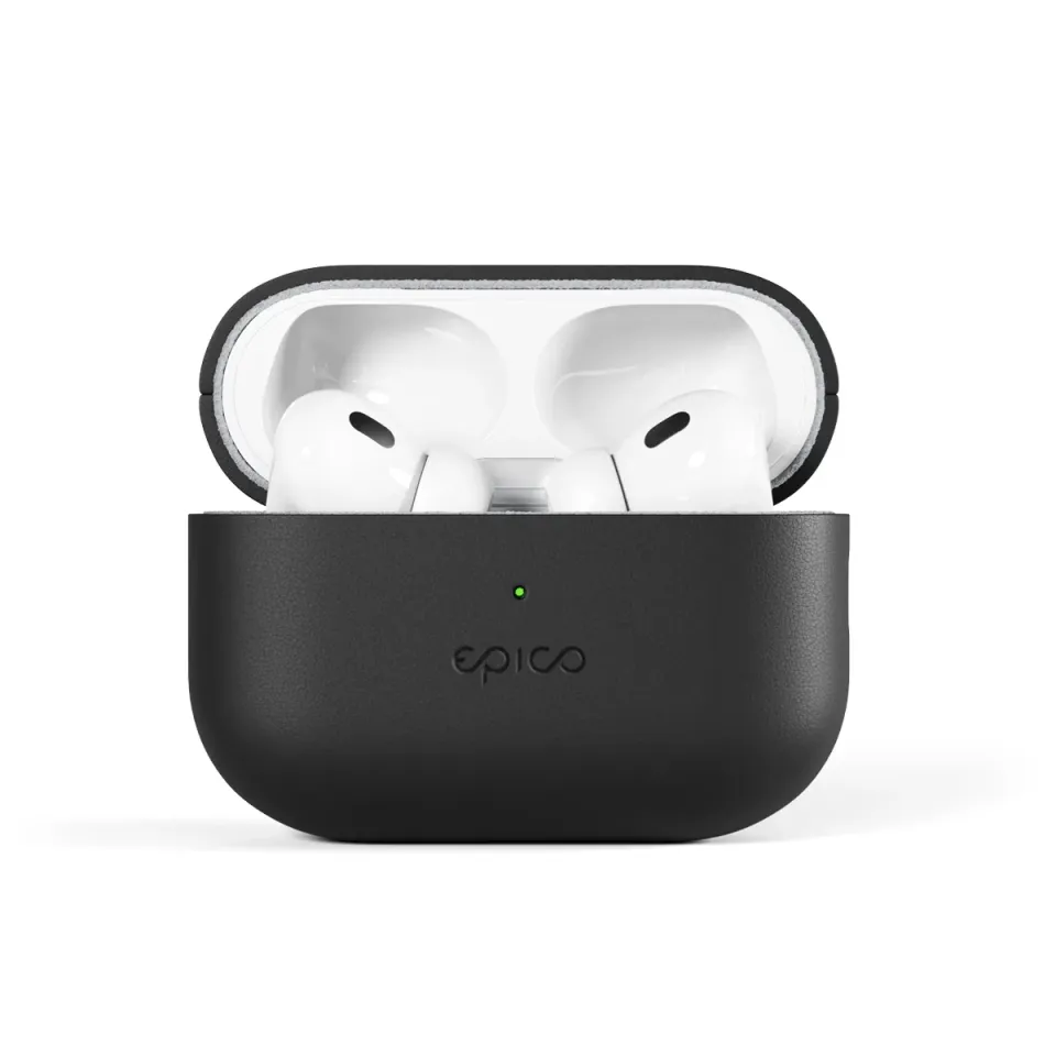 Epico Leather Case Airpods Pro 2 - černá