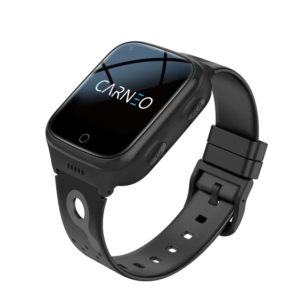 CARNEO dětské GPS hodinky GuardKid+ 4G Platinum black