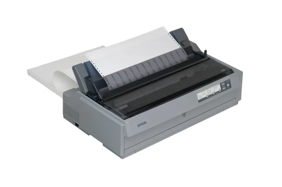 EPSON jehličková LQ-2190N - A3/24pins/480zn/1+5 kopii/USB/LPT/LAN