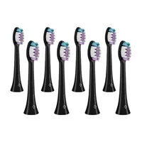 TrueLife SonicBrush Clean-series heads Sensitive black 8 pack