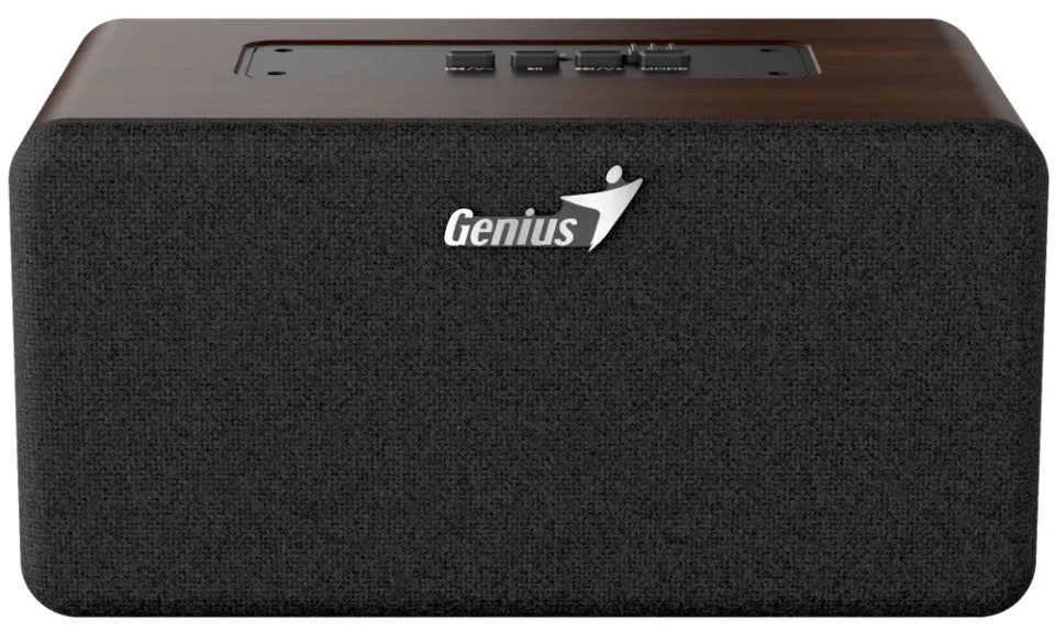 Genius SP-918BT, Reproduktor, bezdrátový, 6W RMS, BT 5.3, 2× 2" měnič, AUX vstup