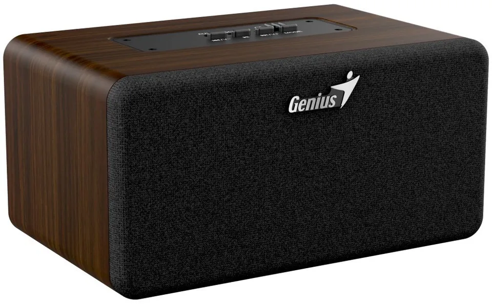 Genius SP-918BT, Reproduktor, bezdrátový, 6W RMS, BT 5.3, 2× 2" měnič, AUX vstup