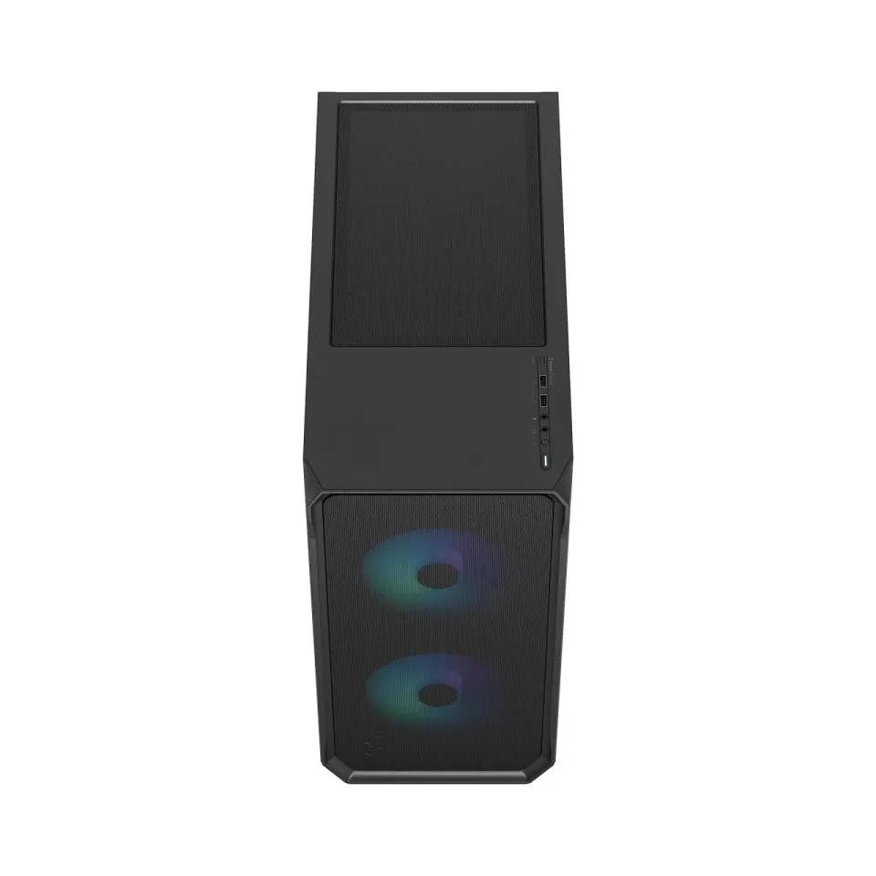 Fractal Design Focus 2 RGB Black TG Clear Tint/Midi Tower/Transpar./Černá