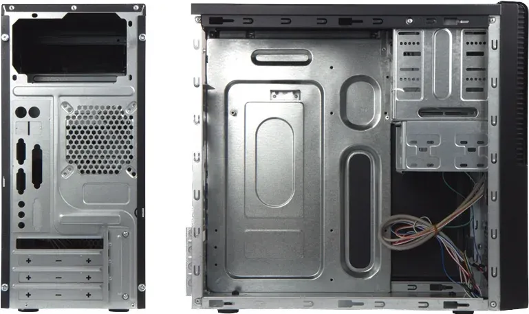 AMEI AM-C1002BR/Micro ATX/Černá a červená