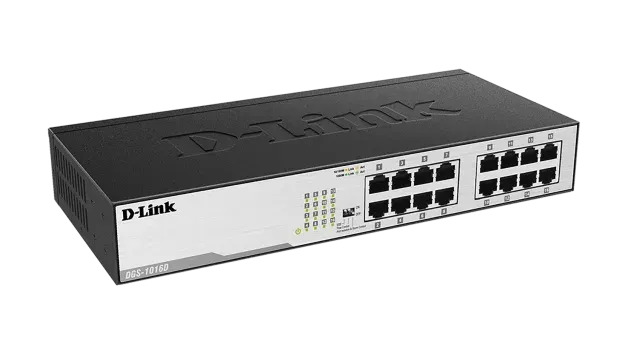 D-Link DGS-1016D 16-port 10/100/1000 Gigabit Desktop / Rackmount Switch