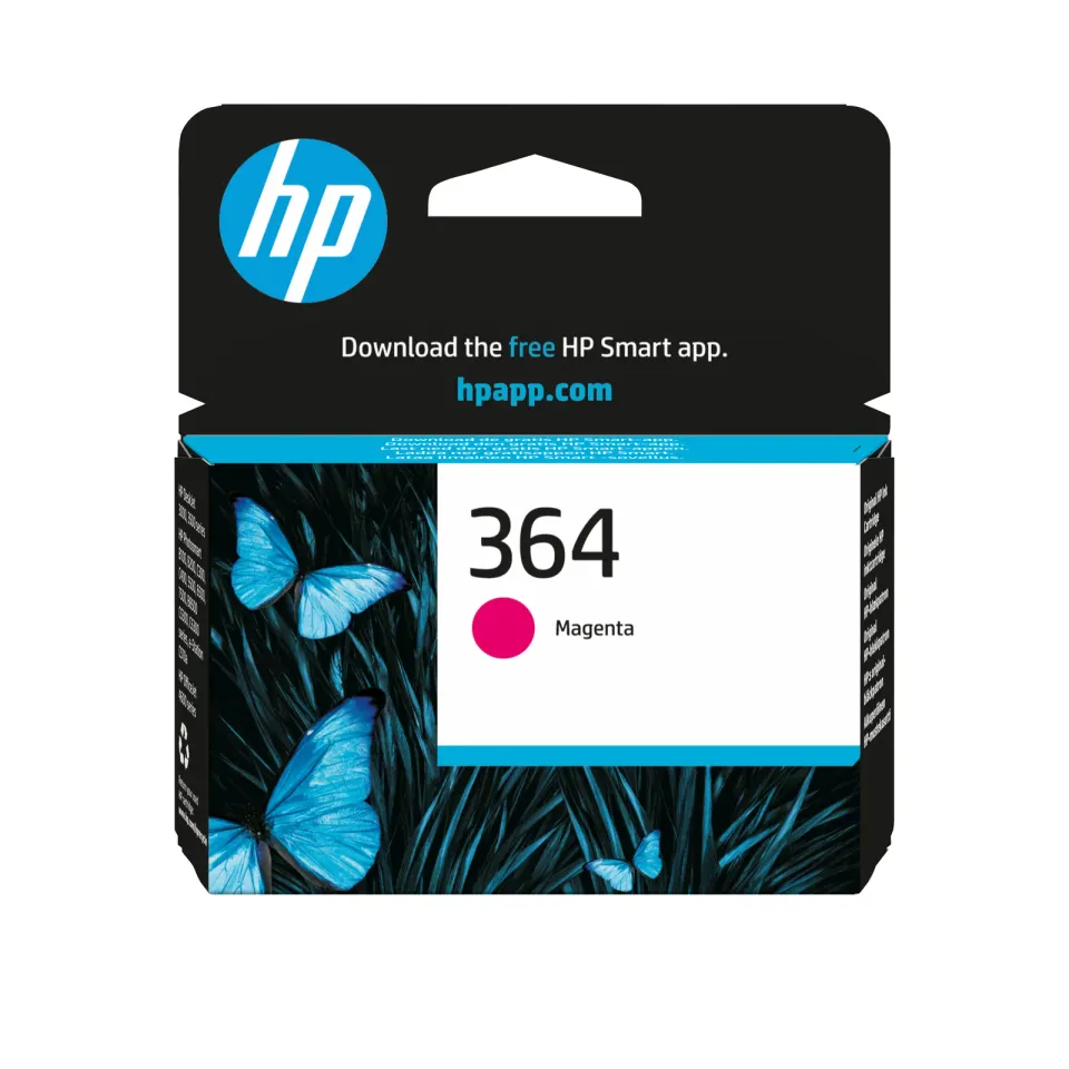 HP CB319EE originální náplň purpurová malá č.364