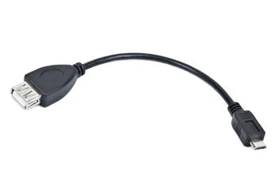 GEMBIRD Kabel USB AF/micro USB, OTG, 15cm, pro tablety a smartphone