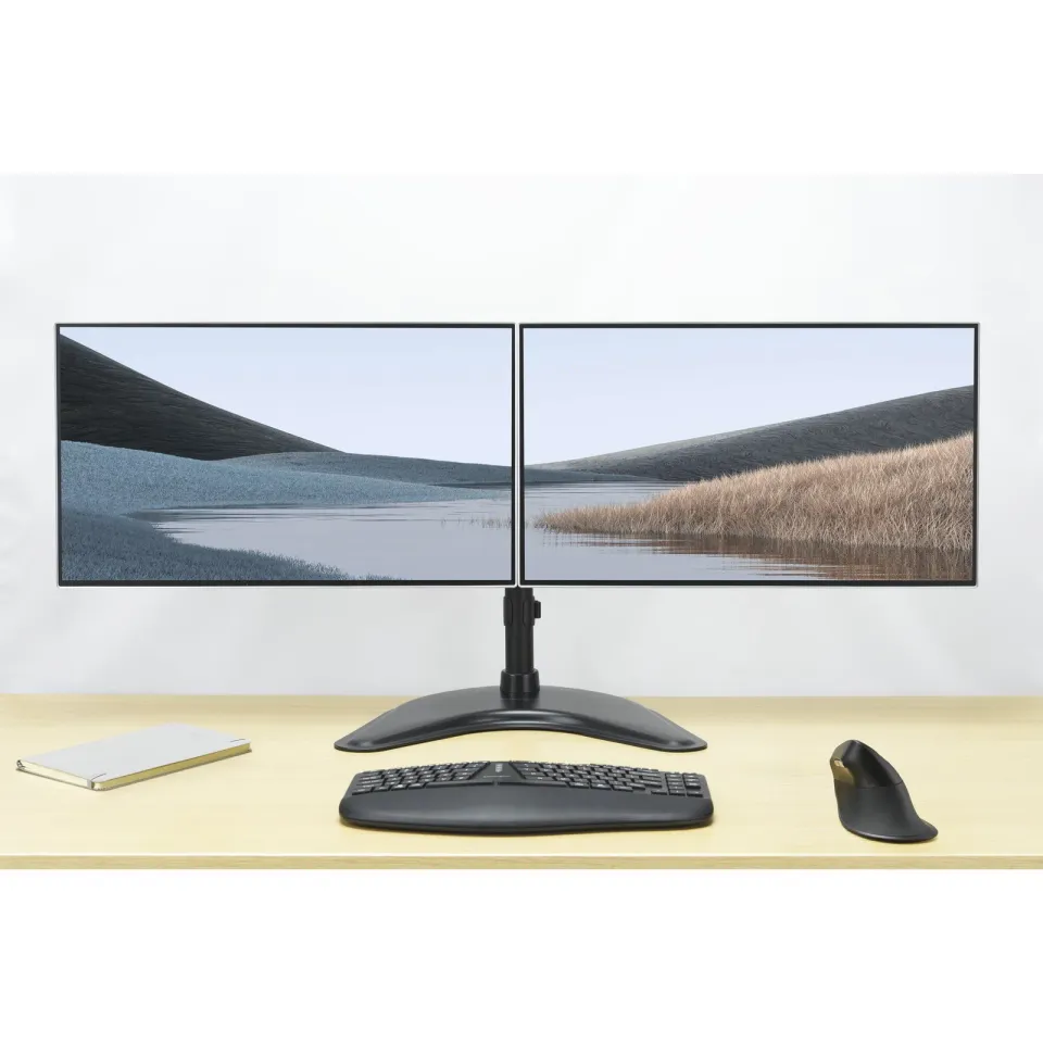 Kensington SmartFit Ergo volně stojící stojanový držák na 2 monitory, do 2× 27"