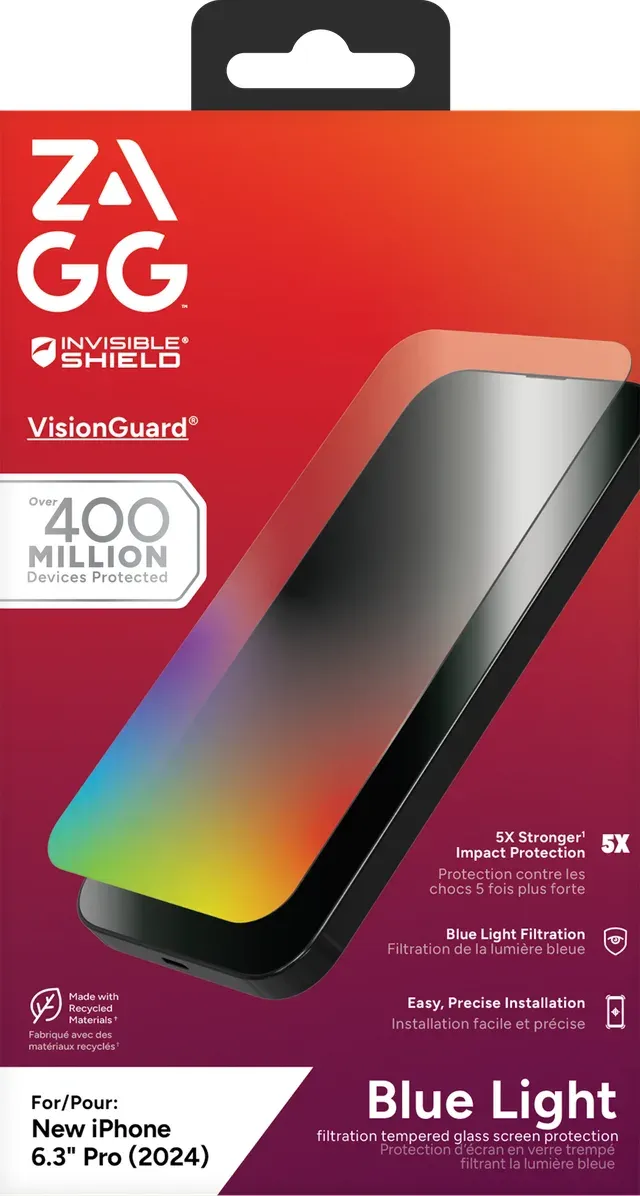 ZAGG sklo Elite VisionGuard Apple iPhone 16 Pro