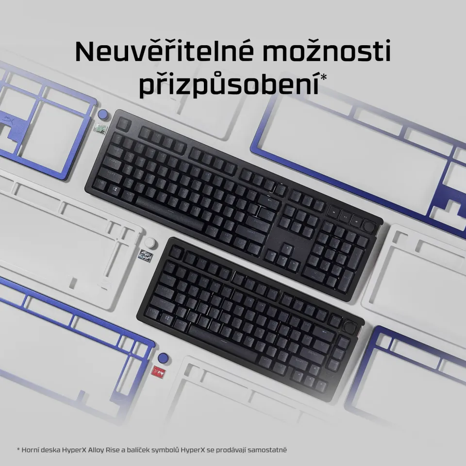 HyperX Alloy Rise Gaming Keyboard 75-US - Klávesnice