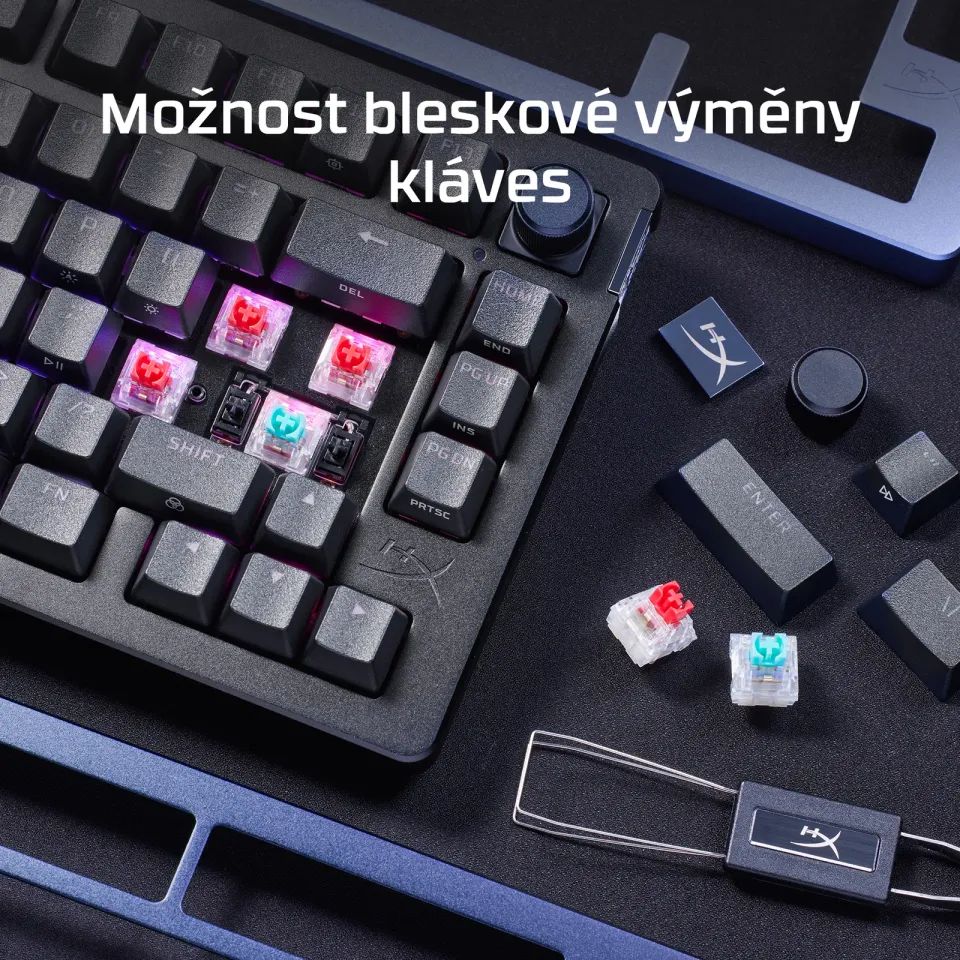 HyperX Alloy Rise Gaming Keyboard 75-US - Klávesnice