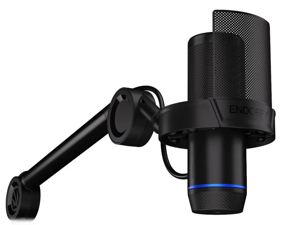 Endorfy Solum 2 Boom Arm,Mikrofon, kondenzátorový, kardioidní, rameno, pop-up fi