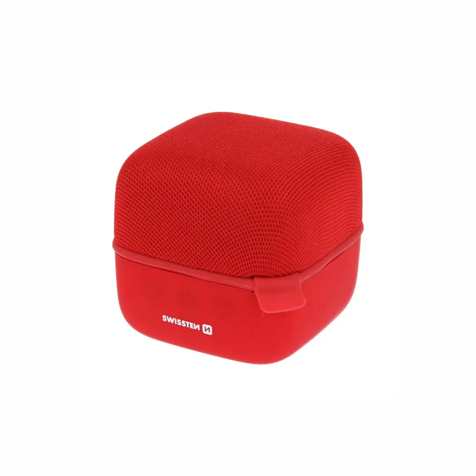 SW BLUETOOTH REPRODUKTOR MUSIC CUBE - ČERVENÁ