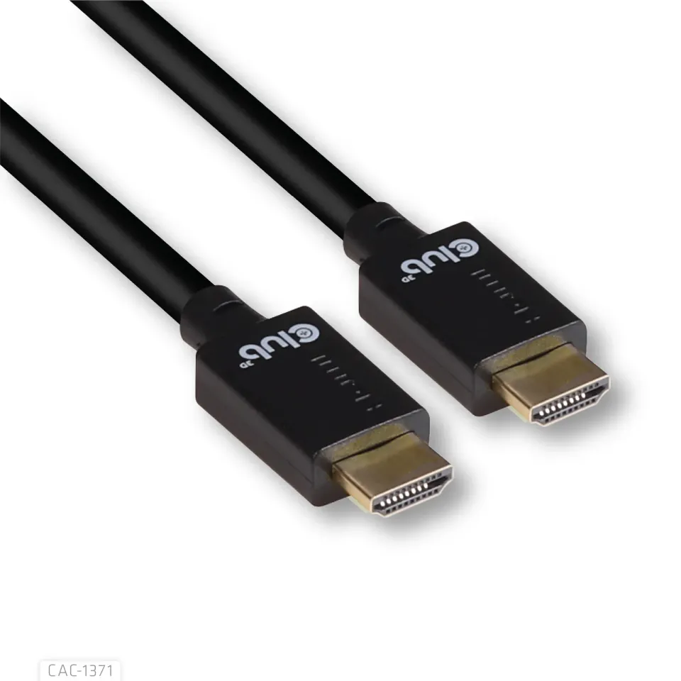 Club3D Kabel Ultra Rychlý HDMI™ Certifikovaný 4K 8K60Hz 48Gbps (M/M), 1m, 30 AWG