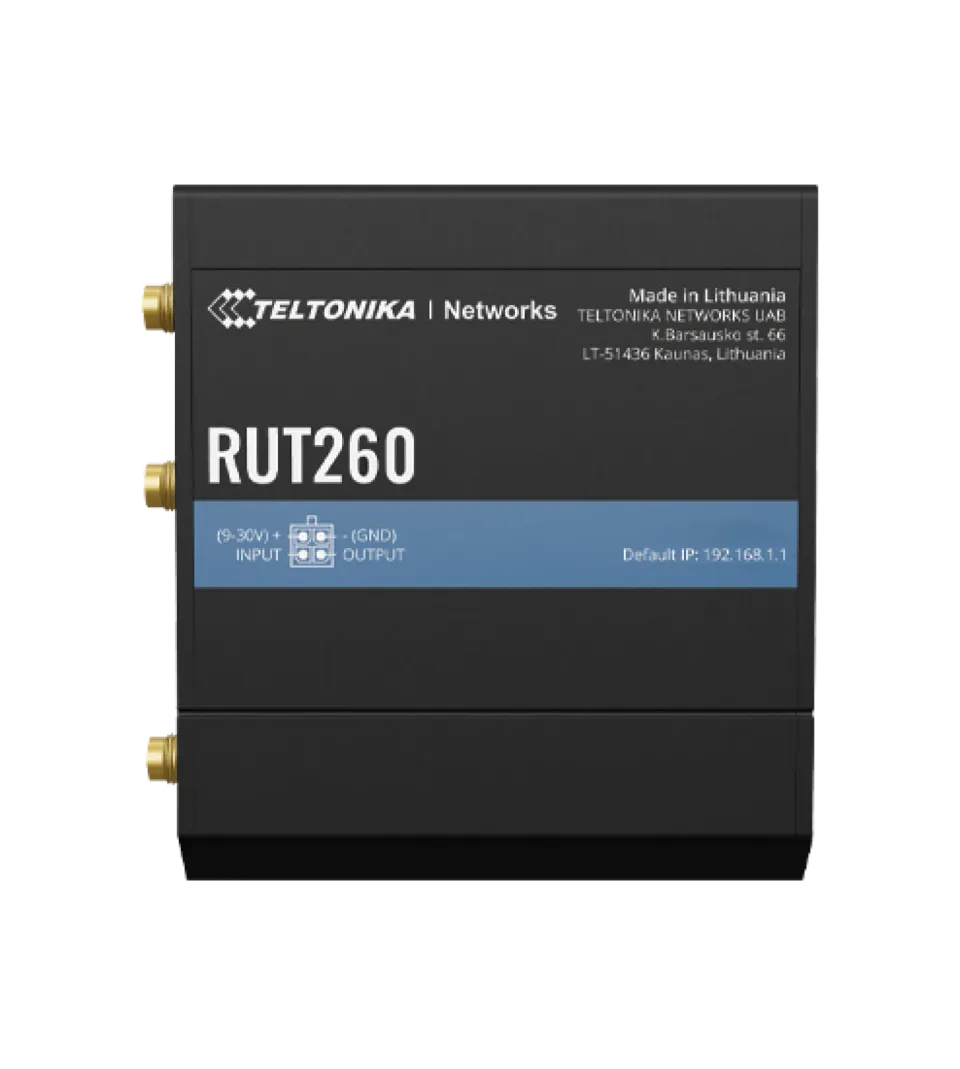 Teltonika Cellular LTE CAT6 Router - RUT260