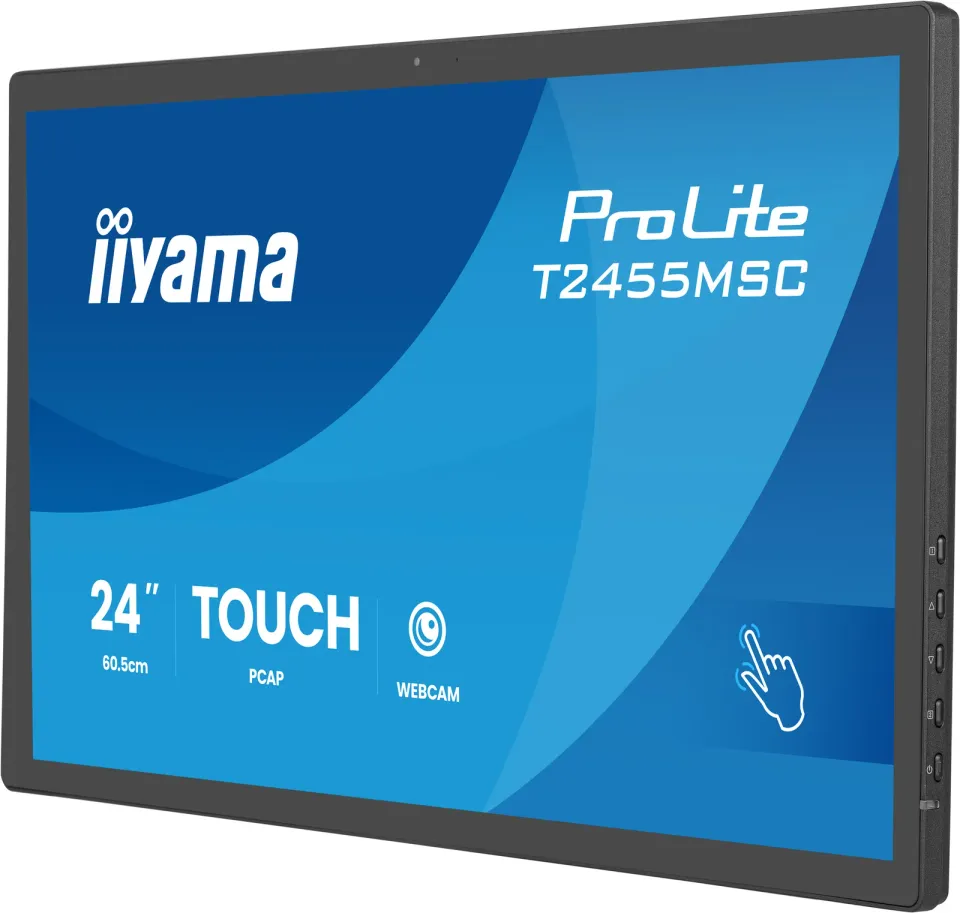 24" LCD iiyama T2455MSC-B2:IPS,FHD,P-CAP,HDMI
