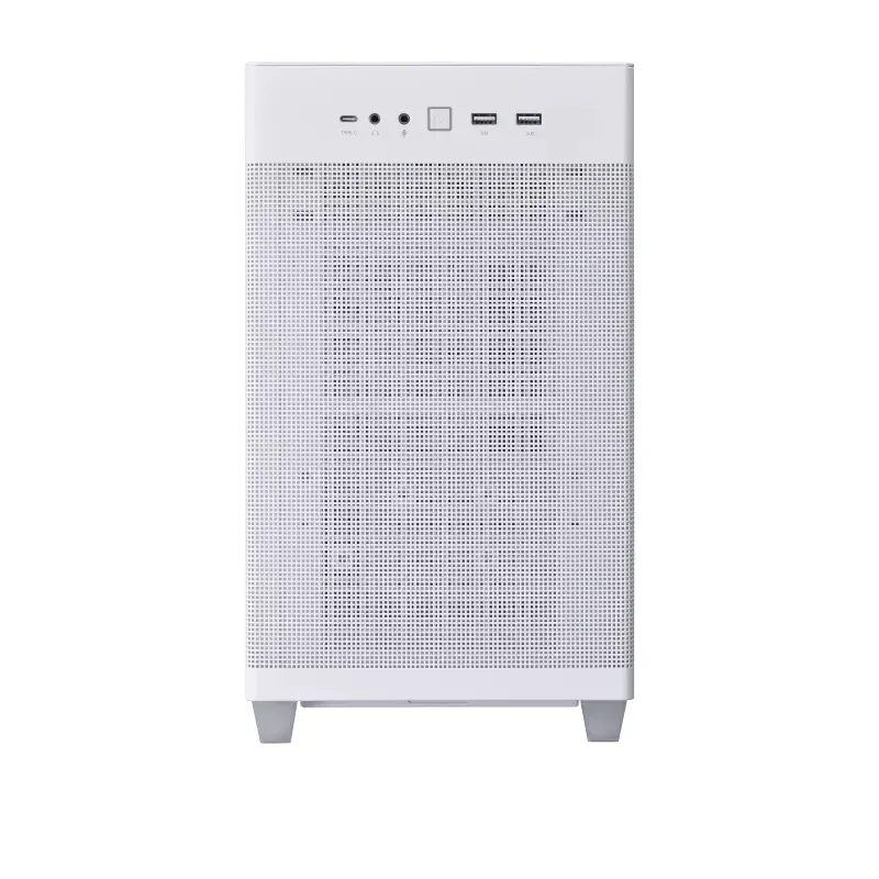 ASUS case AP201 PRIME CASE TG WHITE, Mini Tower, bílá