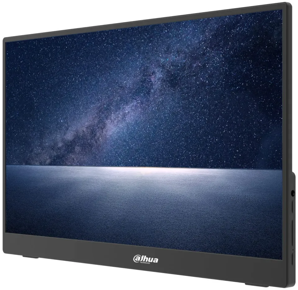 DAHUA 16" LED PM16-F201SDT/ IPS panel/ 1920x1080 (FHD)/ 1000:1/ 6ms/ 250 cd/m2/ HDMI/ 2xUSB-C/ VESA 75x75/ če...