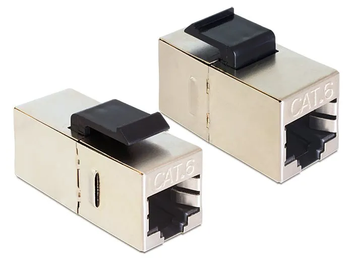 Delock Keystone Module RJ45 samice > RJ45 samice Cat.6, spojka (86210)