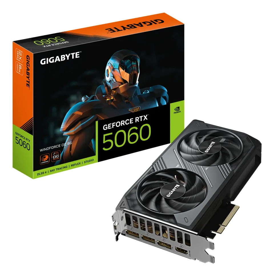 GIGABYTE RTX 5060 WINDFORCE OC 8G
