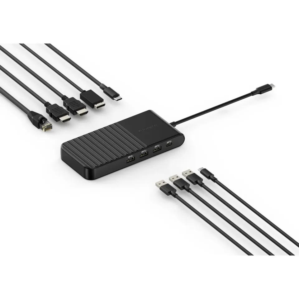 Kensington UH1500P EQ USB-C mobilní dokovací stanice s podporou 3 monitorů