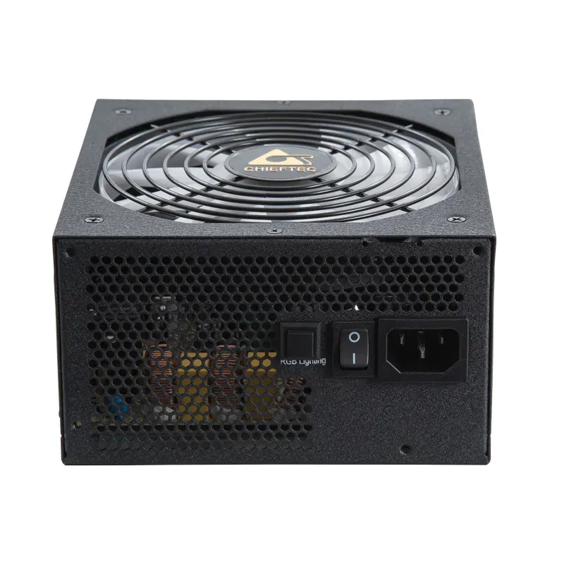 CHIEFTEC zdroj GDP-750C-RGB / Photon Gold Series / 750W / 140mm fan / akt. PFC / modulární kabeláž / 80PLUS Gold