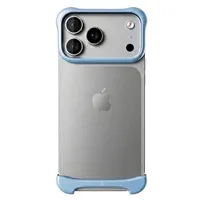 Arc Pulse - hliníkový ochranný rám na iPhone 18 Pro, matný světle modrý