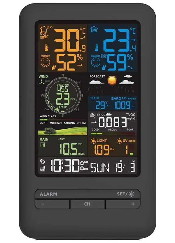 Xtend Home - Meteostanice, Wi-Fi, historie data, napojení na Scenes