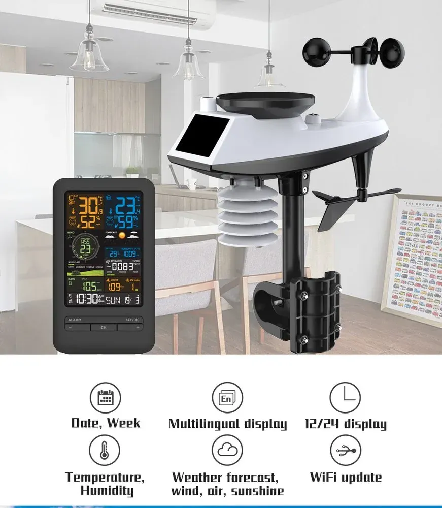 Xtend Home - Meteostanice, Wi-Fi, historie data, napojení na Scenes