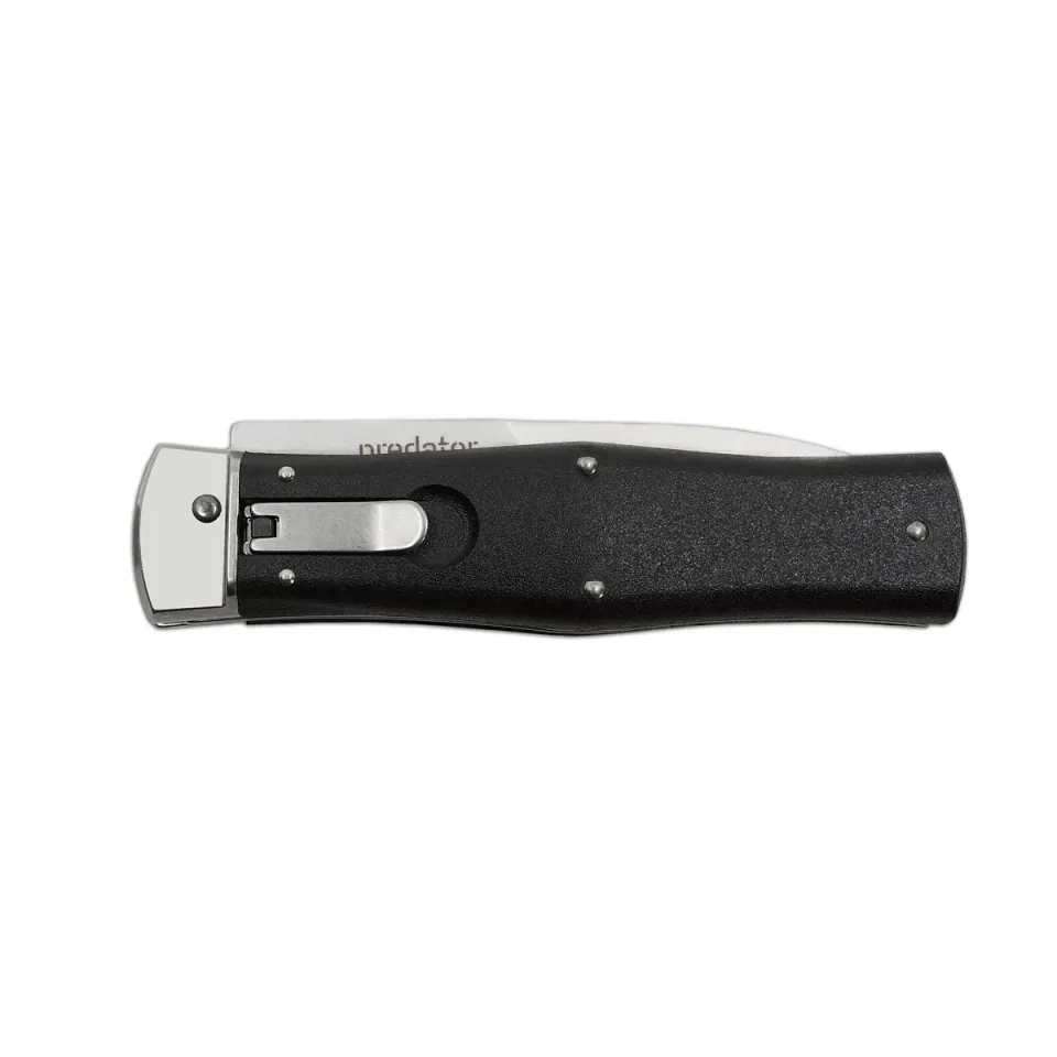 Vyhazovací zavírací nůž PREDATOR STONEWASH s klipem levoruký - ocel N690 241-BH-1 L/STN/KLIP
