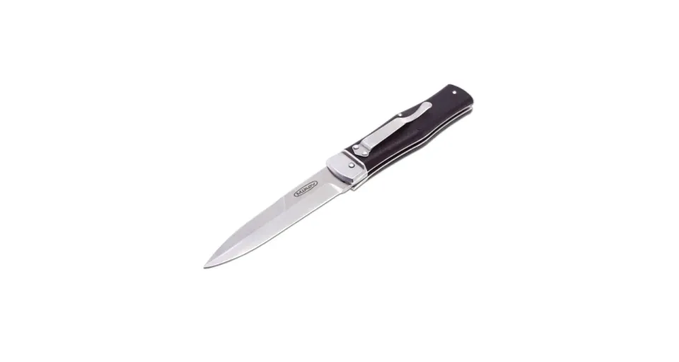 Vyhazovací zavírací nůž PREDATOR STONEWASH s klipem levoruký - ocel N690 241-BH-1 L/STN/KLIP