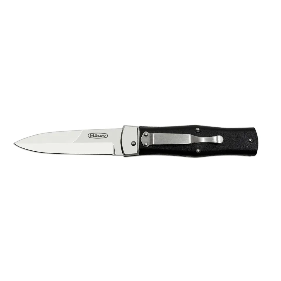Vyhazovací zavírací nůž PREDATOR STONEWASH s klipem levoruký - ocel N690 241-BH-1 L/STN/KLIP