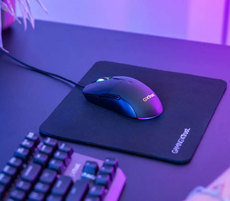 TRUST myš GXT 981 Redex Gaming Mouse, optická, RGB, černá