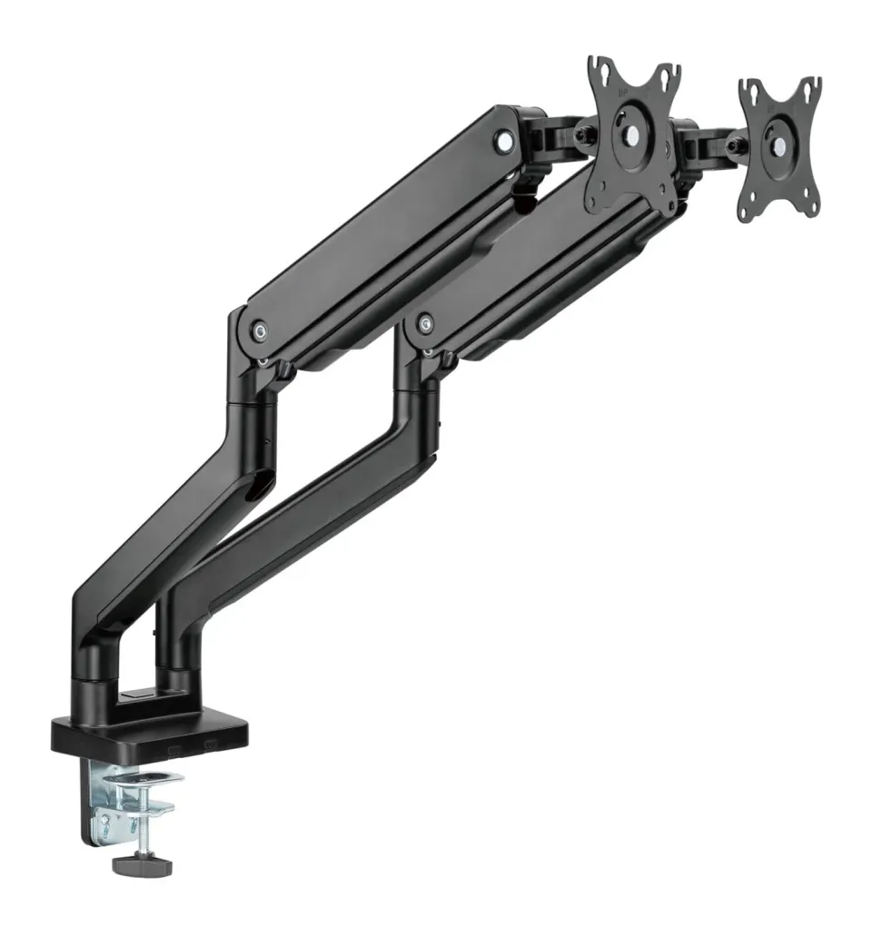 Držák monitoru Brateck LDT60-C024 dvě ramena vedle sebe mechanická pružina Heavy Duty