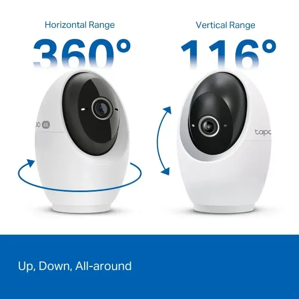 TP-Link Tapo C260 domácí bezpečnostní otočná Wi-Fi kamera s AI