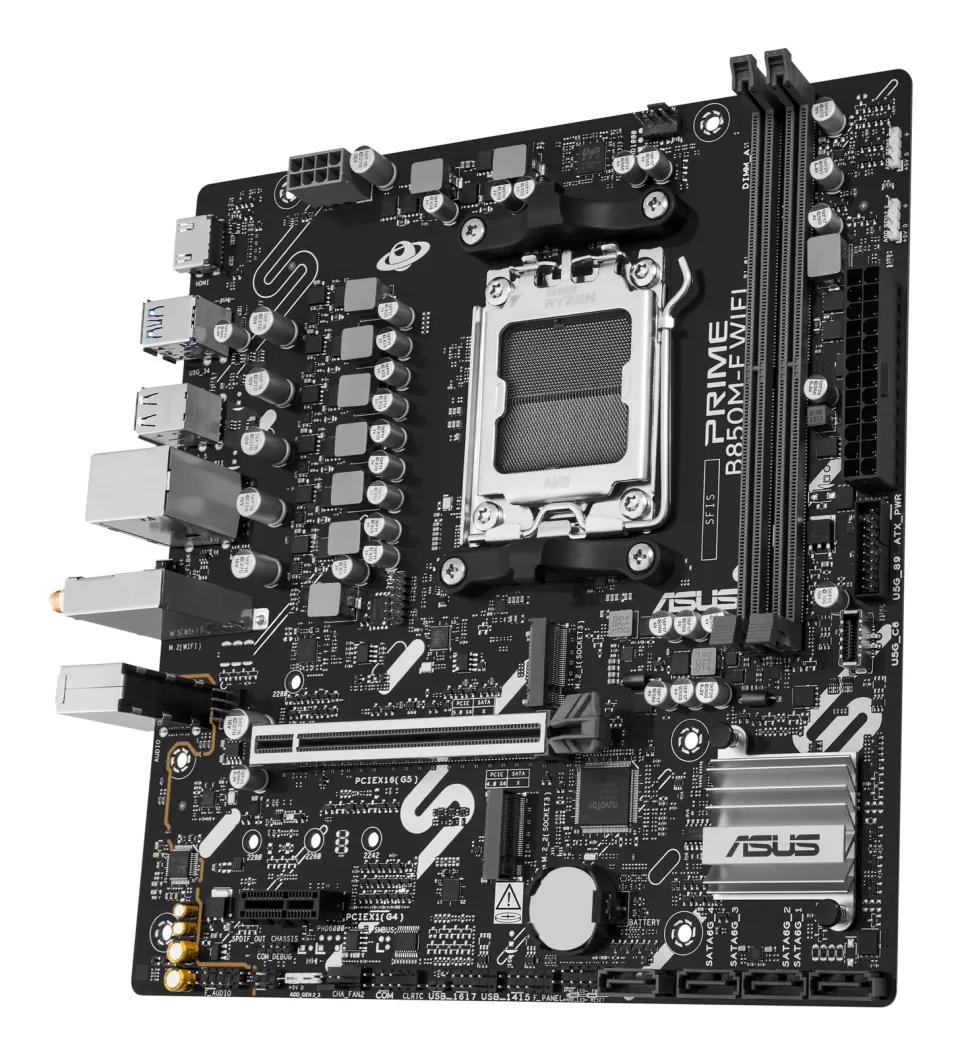 ASUS MB Sc AM5 PRIME B850M-F WIFI, AMD B850, 2x DDR5, WiFi, 1xHDMI, mATX