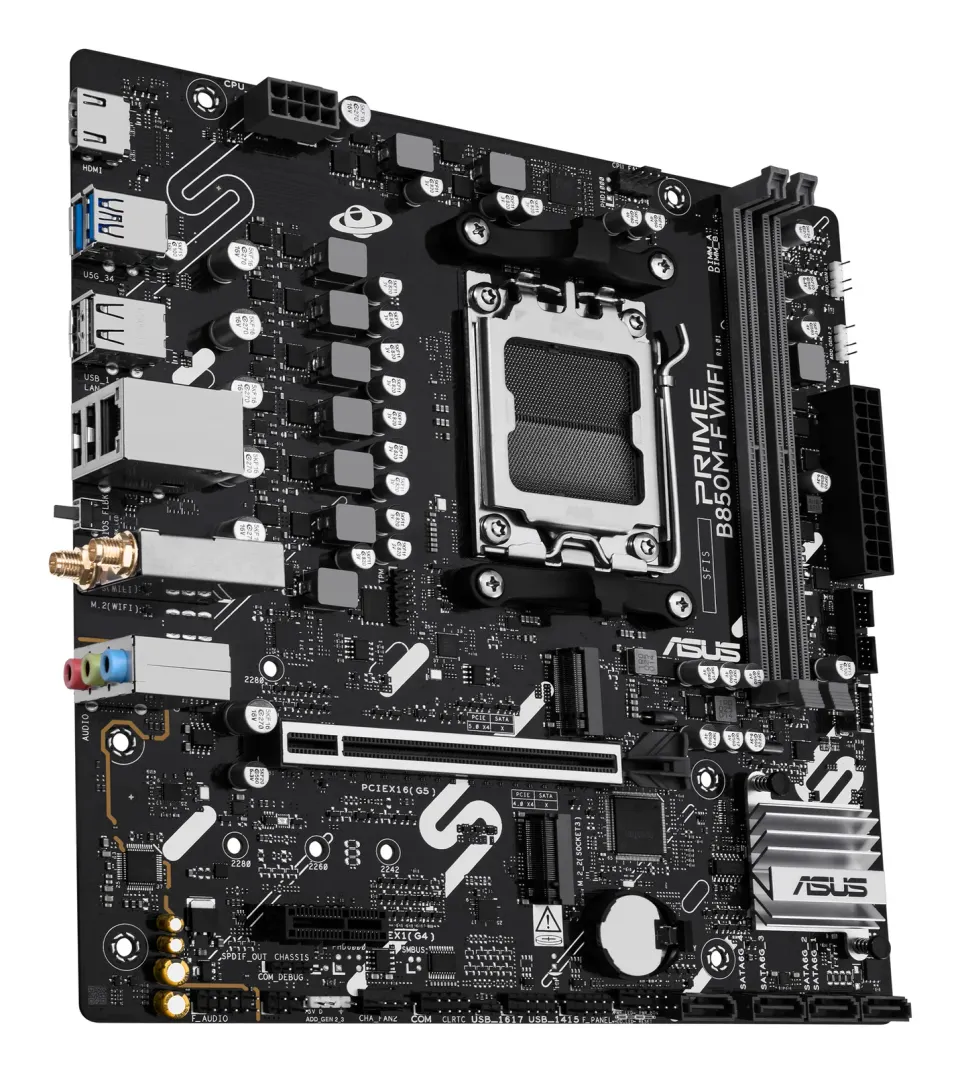 ASUS MB Sc AM5 PRIME B850M-F WIFI, AMD B850, 2x DDR5, WiFi, 1xHDMI, mATX