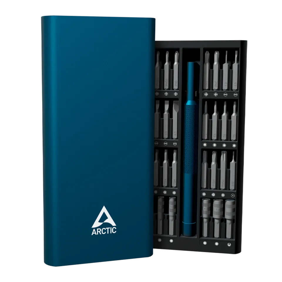 ARCTIC Precision Screwdriver Toolkit (Dark Blue), sada šroubováků