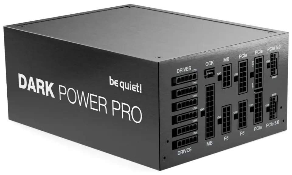 Be quiet! / zdroj DARK POWER PRO 13 1600W / ATX3.1 / active PFC / 135mm fan / 80PLUS Titanium / modulární